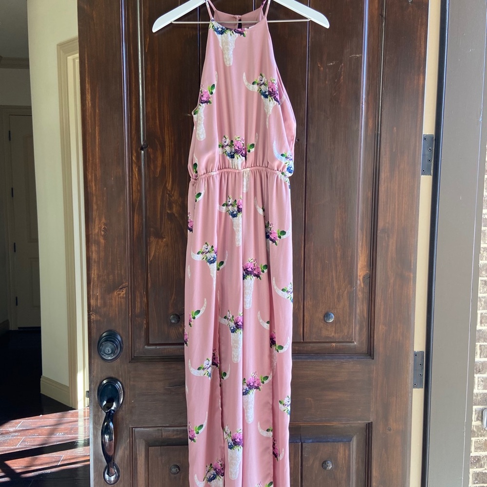 Light Pink Jumpsuit / Size XS/S